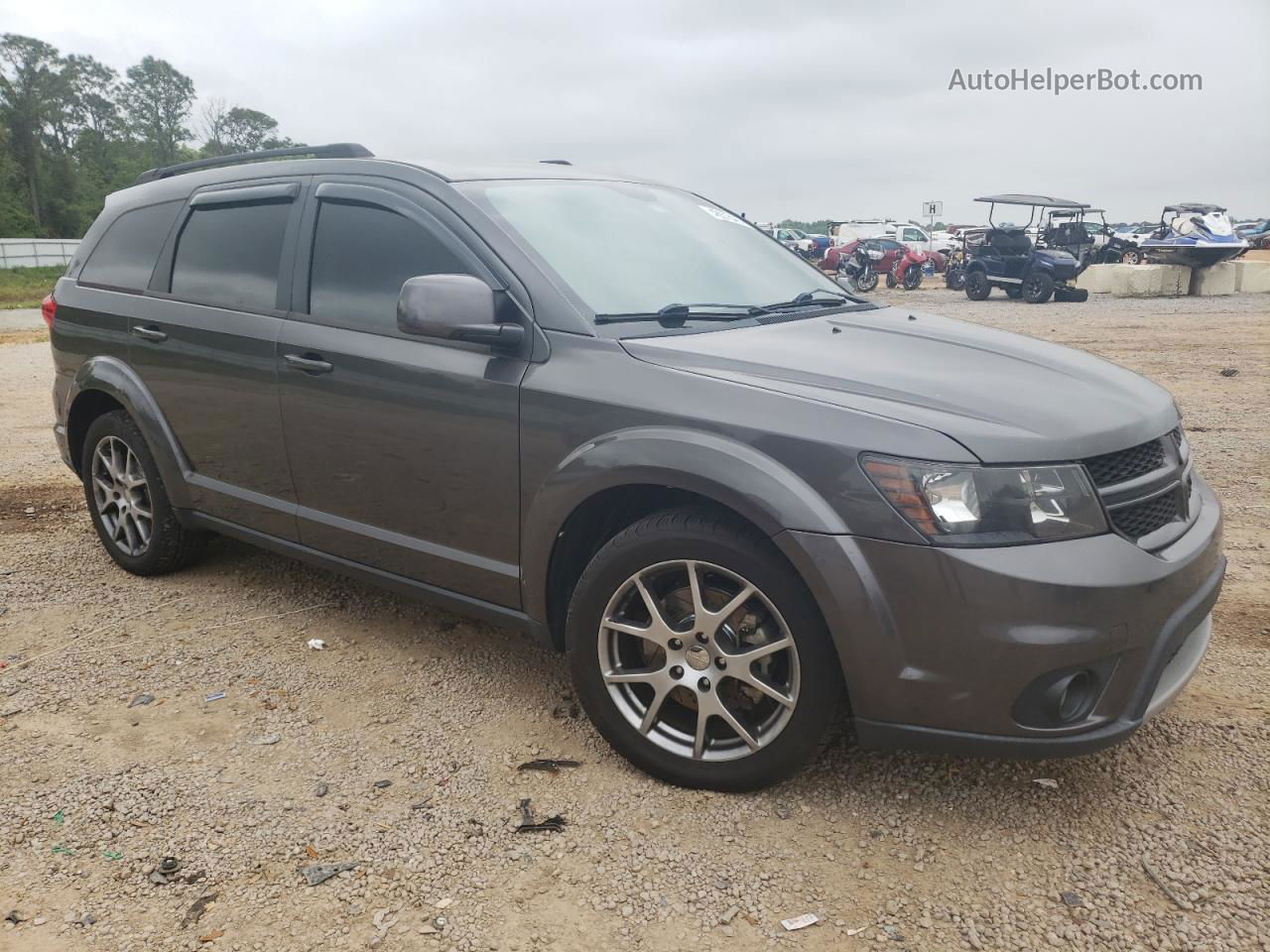 2015 Dodge Journey R/t Gray vin: 3C4PDCEG4FT535581