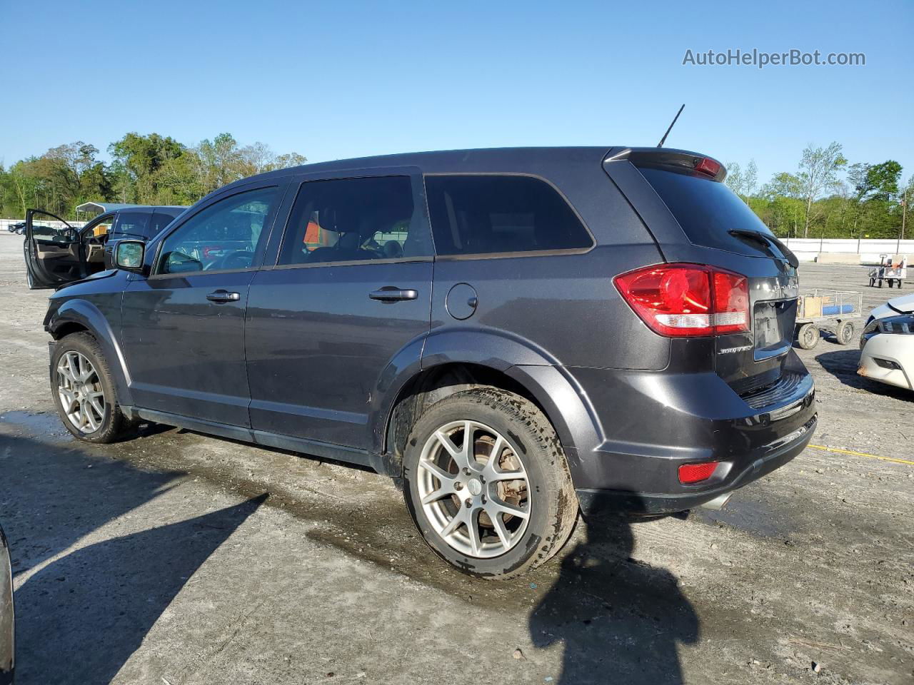 2016 Dodge Journey R/t Gray vin: 3C4PDCEG4GT231197