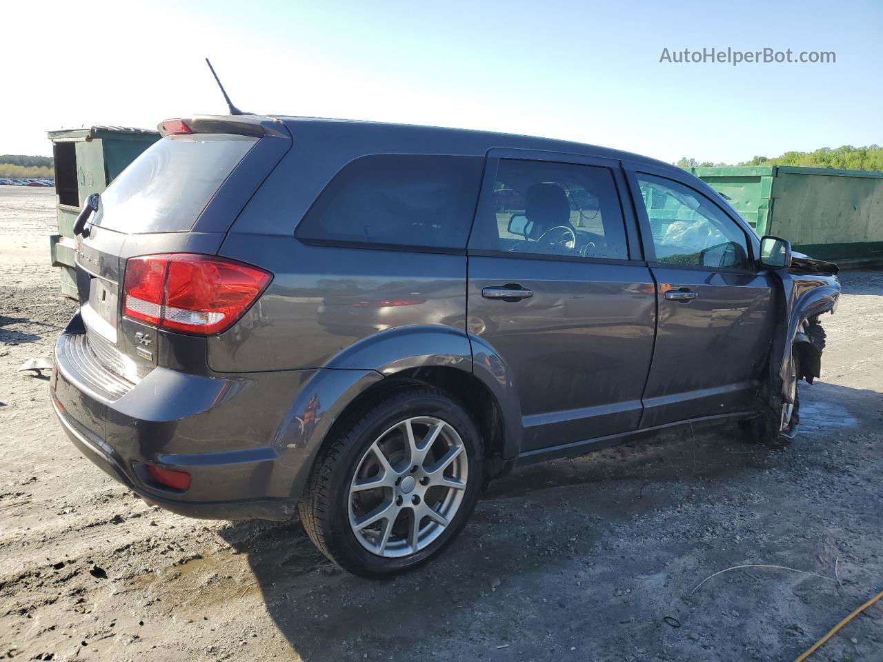 2016 Dodge Journey R/t Gray vin: 3C4PDCEG4GT231197