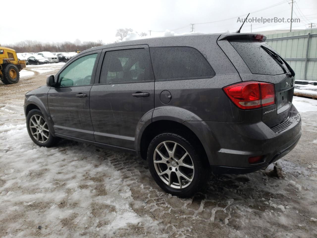 2014 Dodge Journey R/t Gray vin: 3C4PDCEG5ET137066