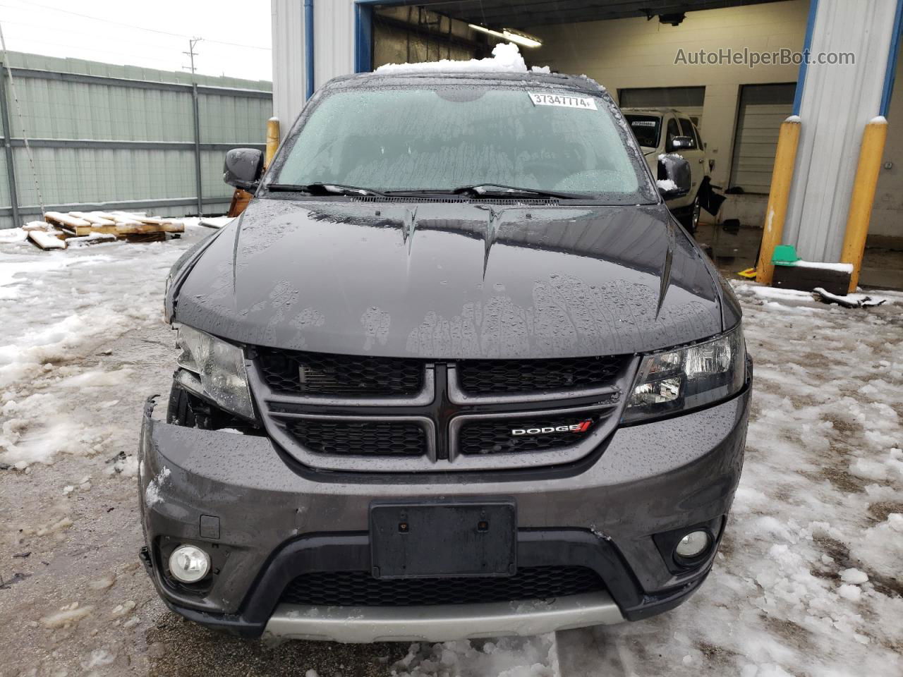 2014 Dodge Journey R/t Gray vin: 3C4PDCEG5ET137066