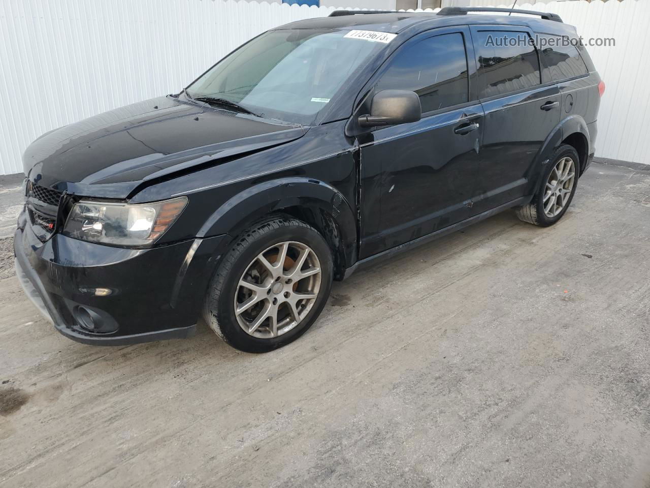 2015 Dodge Journey R/t Черный vin: 3C4PDCEG5FT698952