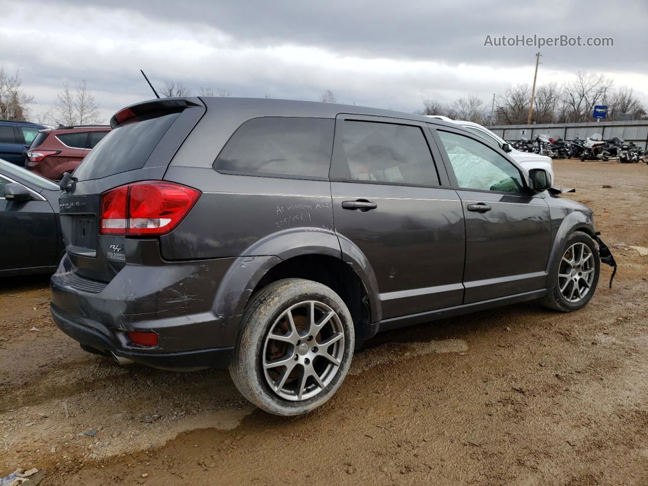 2015 Dodge Journey R/t Gray vin: 3C4PDCEG5FT748538