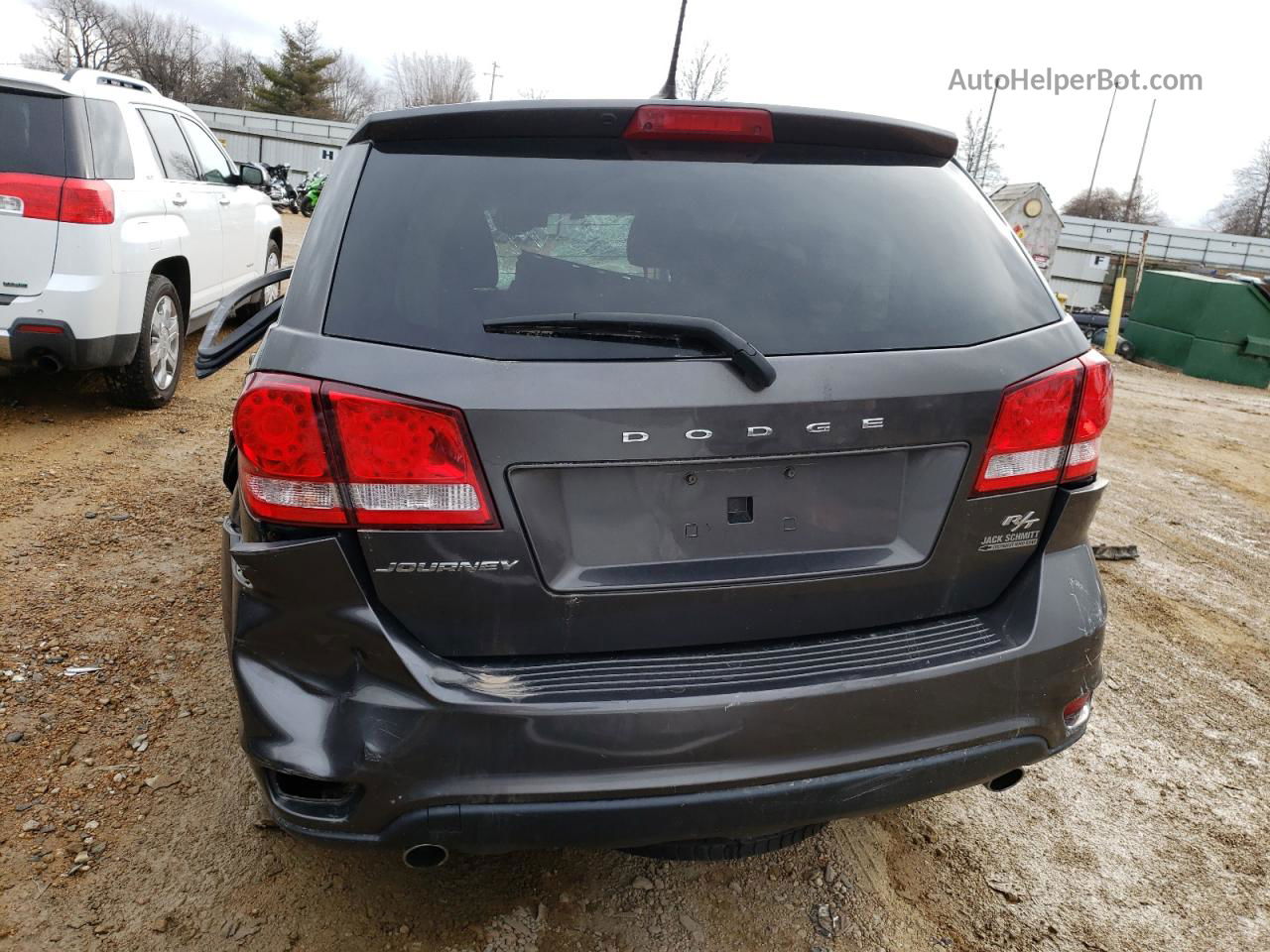 2015 Dodge Journey R/t Gray vin: 3C4PDCEG5FT748538