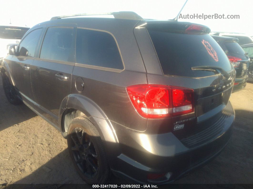 2017 Dodge Journey Gt Gray vin: 3C4PDCEG6HT701473