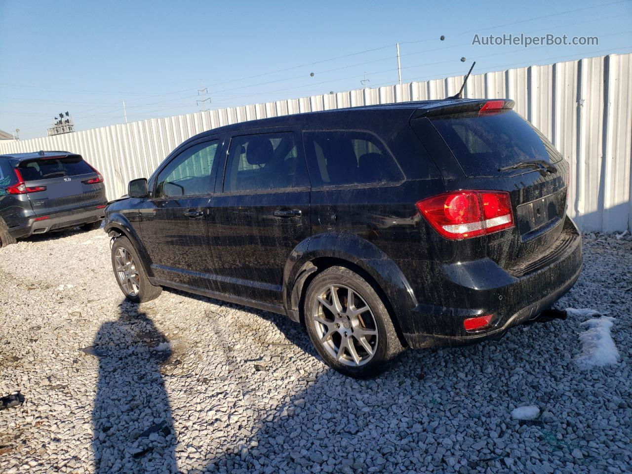 2016 Dodge Journey R/t Silver vin: 3C4PDCEG7GT129912