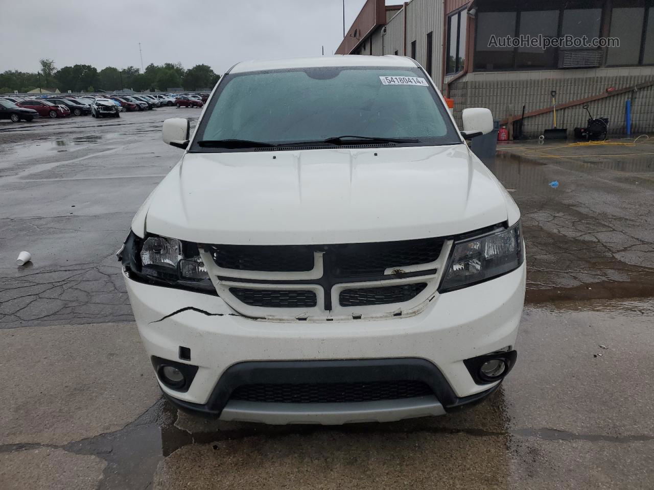 2017 Dodge Journey Gt White vin: 3C4PDCEG7HT581926