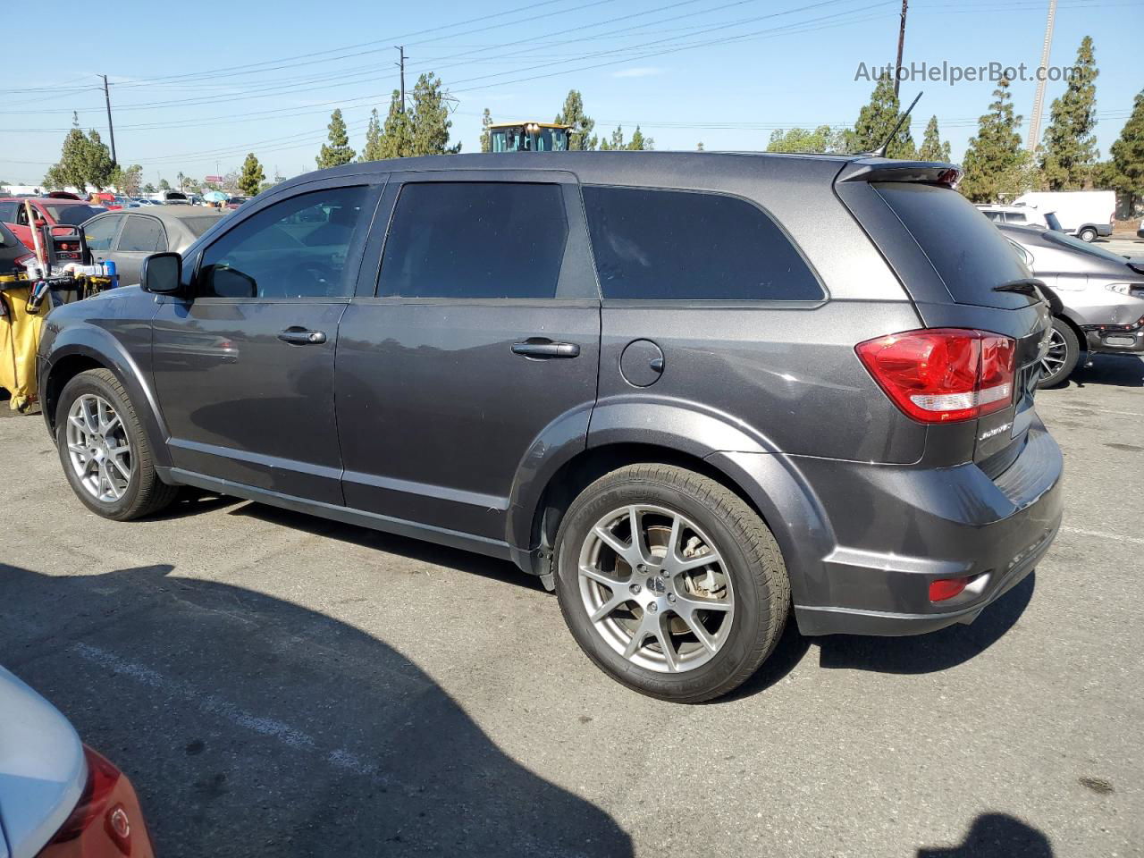 2016 Dodge Journey R/t Gray vin: 3C4PDCEG8GT230411