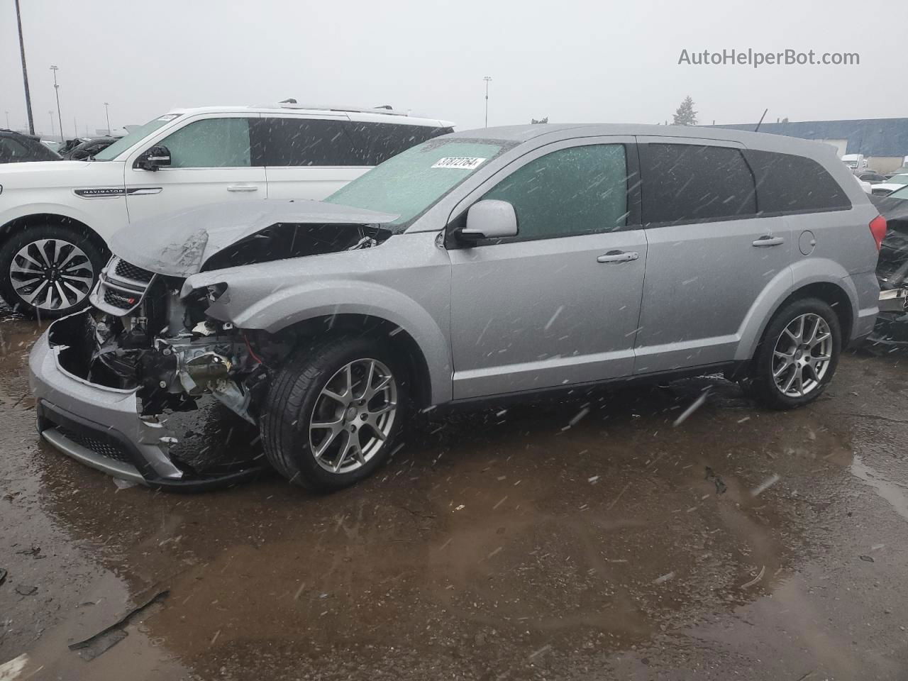 2017 Dodge Journey Gt Серый vin: 3C4PDCEG8HT566450