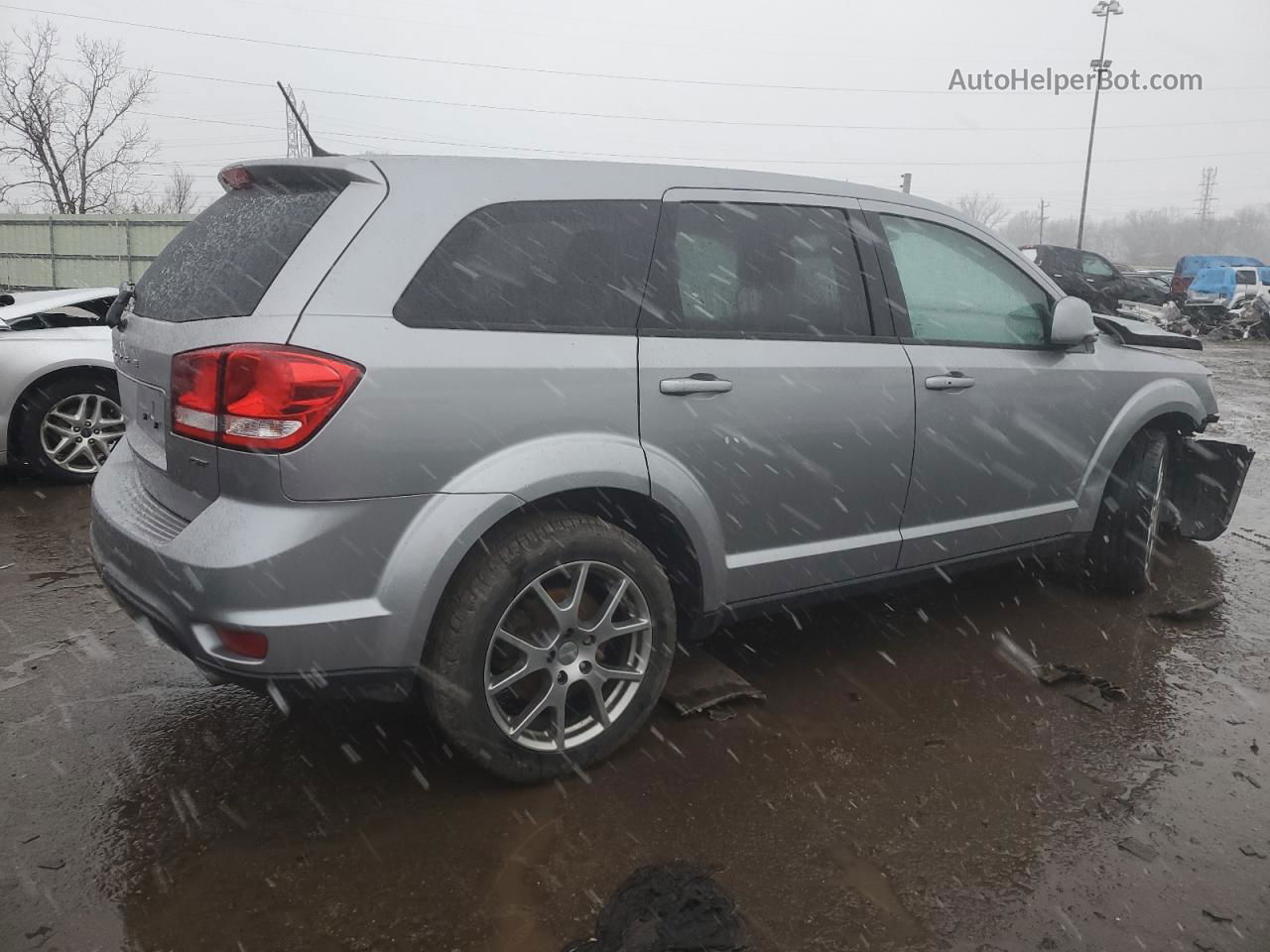 2017 Dodge Journey Gt Gray vin: 3C4PDCEG8HT566450