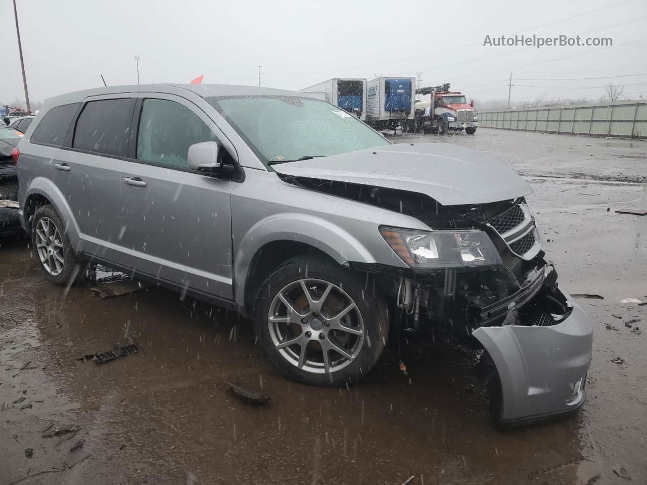 2017 Dodge Journey Gt Gray vin: 3C4PDCEG8HT566450