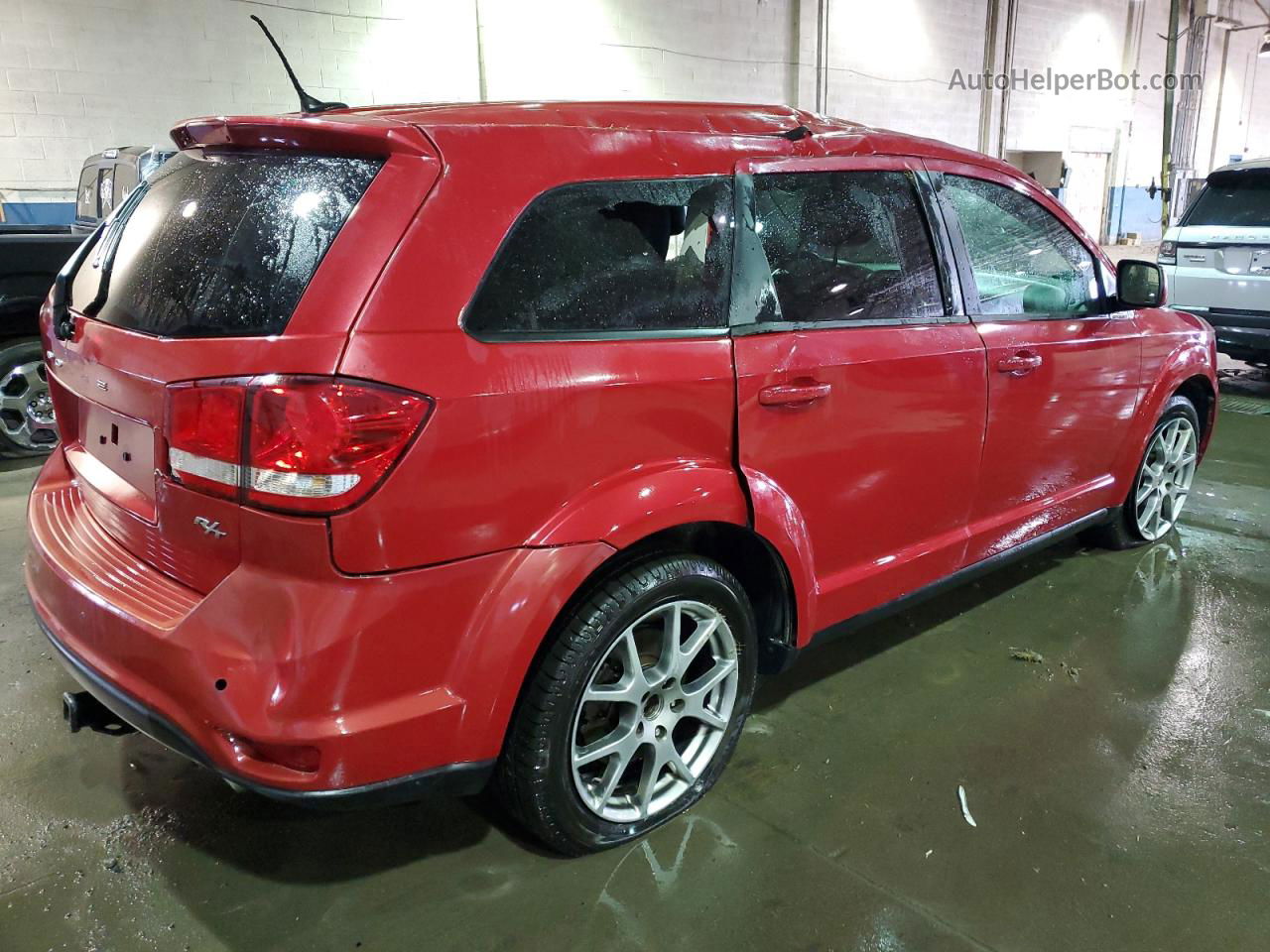 2014 Dodge Journey R/t Red vin: 3C4PDCEG9ET310135