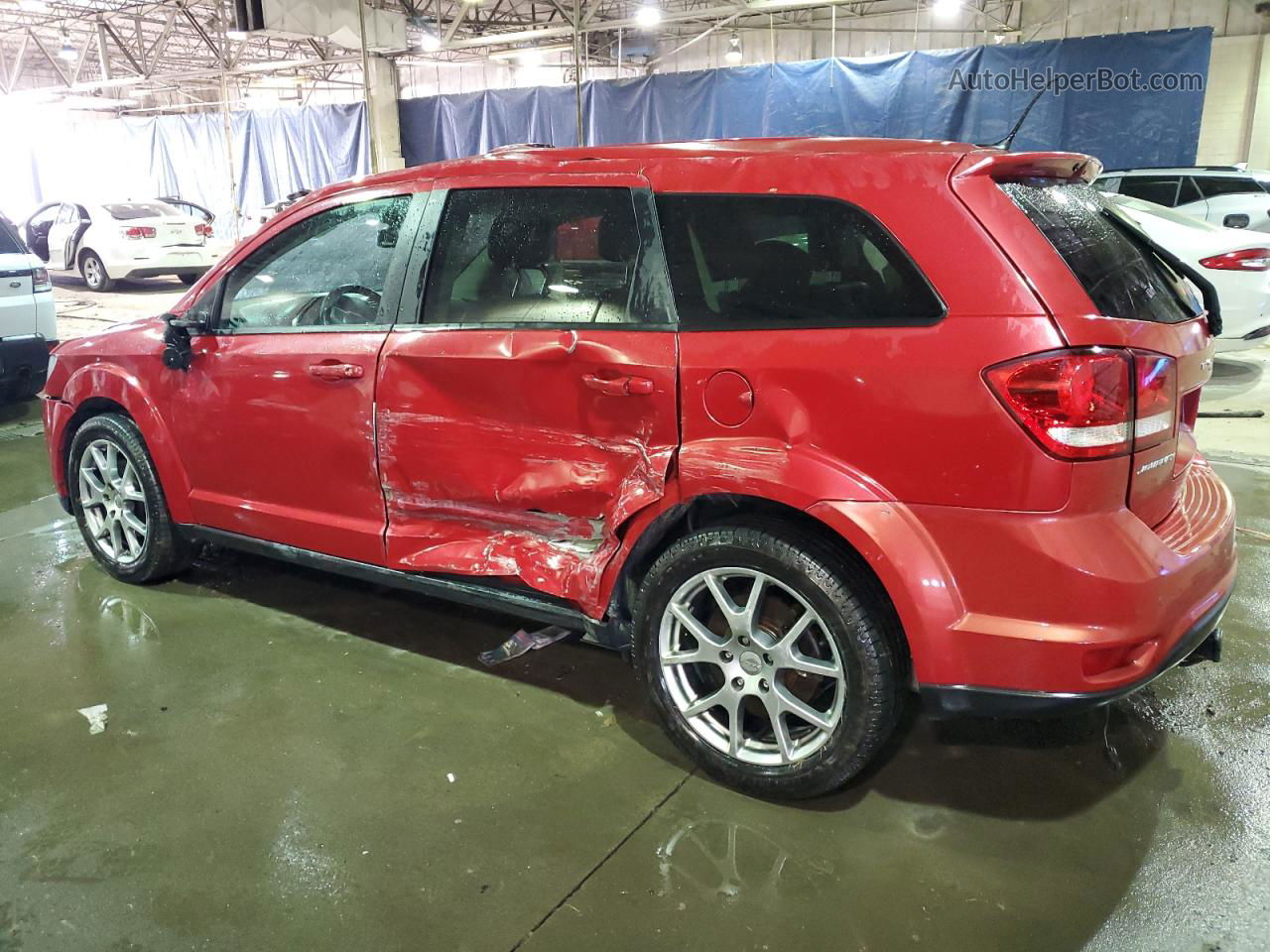 2014 Dodge Journey R/t Red vin: 3C4PDCEG9ET310135