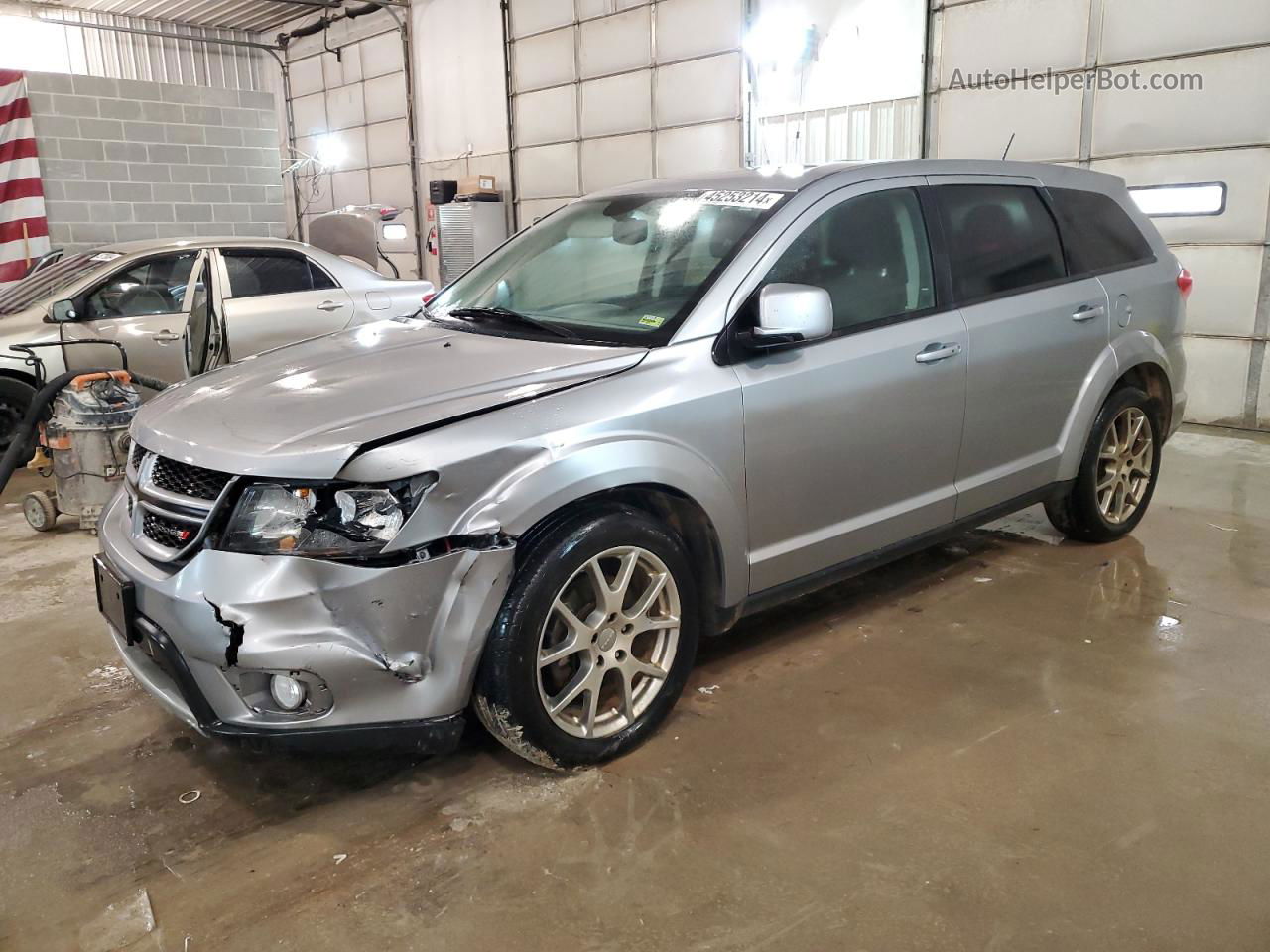 2015 Dodge Journey R/t Gray vin: 3C4PDCEG9FT660110