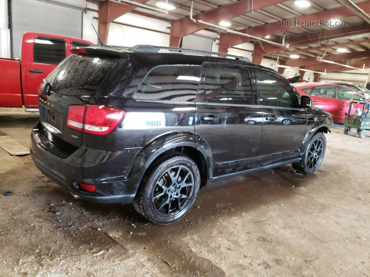 2017 Dodge Journey Gt Black vin: 3C4PDCEG9HT538334