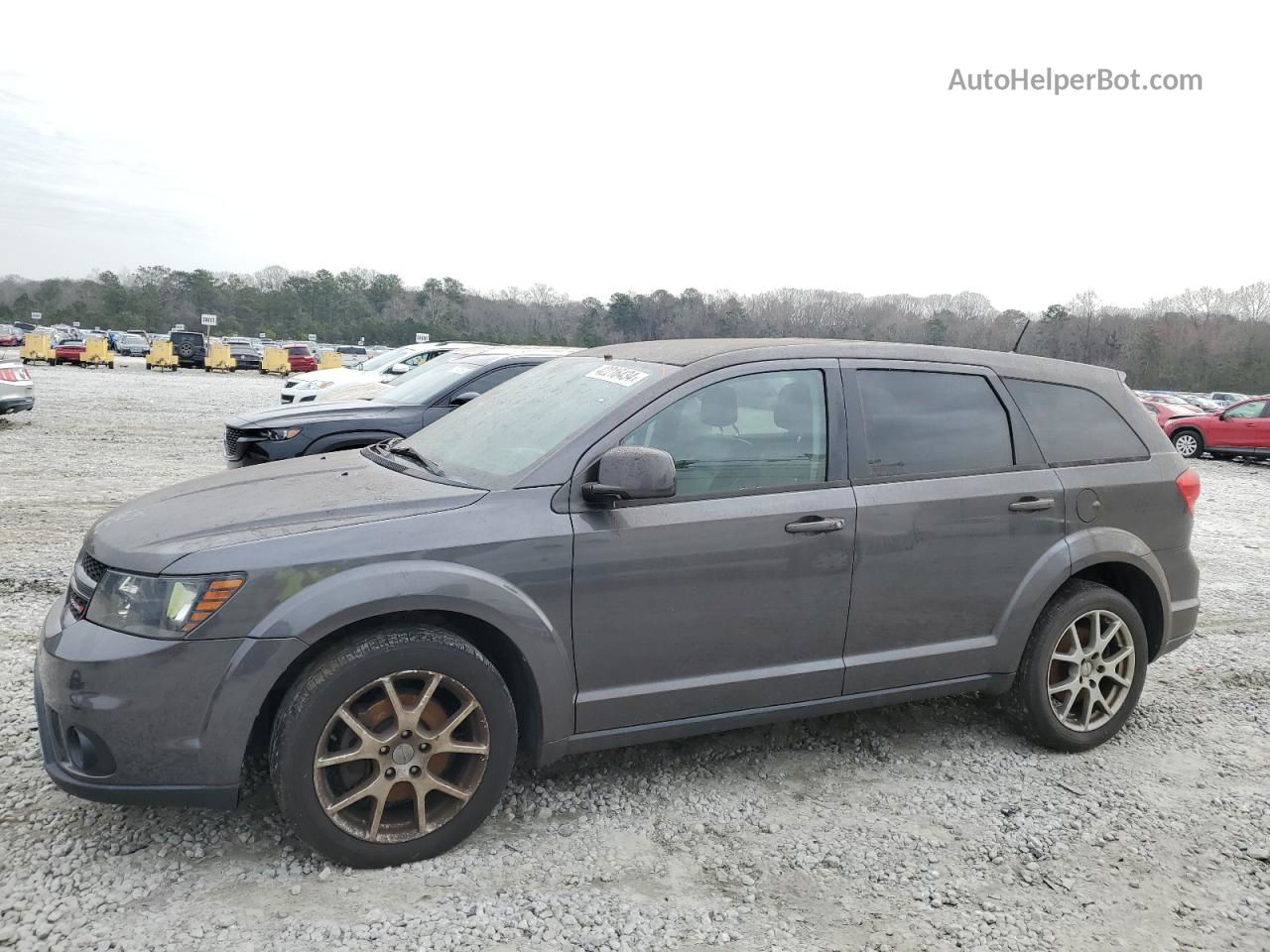 2015 Dodge Journey R/t Серый vin: 3C4PDCEGXFT655093