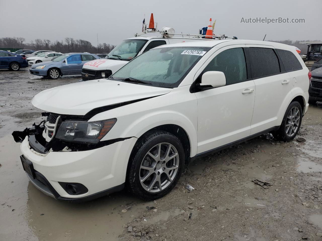 2016 Dodge Journey R/t Белый vin: 3C4PDCEGXGT181986