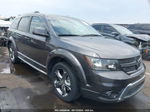 2014 Dodge Journey Crossroad Gray vin: 3C4PDCGB0ET276491