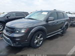 2014 Dodge Journey Crossroad Gray vin: 3C4PDCGB0ET276491