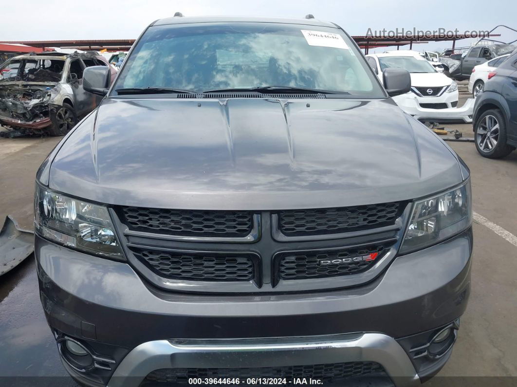 2014 Dodge Journey Crossroad Gray vin: 3C4PDCGB0ET276491