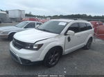 2015 Dodge Journey Crossroad White vin: 3C4PDCGB0FT595424