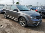 2015 Dodge Journey Crossroad Серый vin: 3C4PDCGB0FT641172