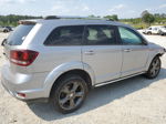 2015 Dodge Journey Crossroad Silver vin: 3C4PDCGB0FT688542