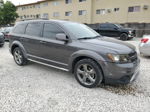 2016 Dodge Journey Crossroad Gray vin: 3C4PDCGB0GT143832