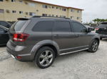 2016 Dodge Journey Crossroad Gray vin: 3C4PDCGB0GT143832