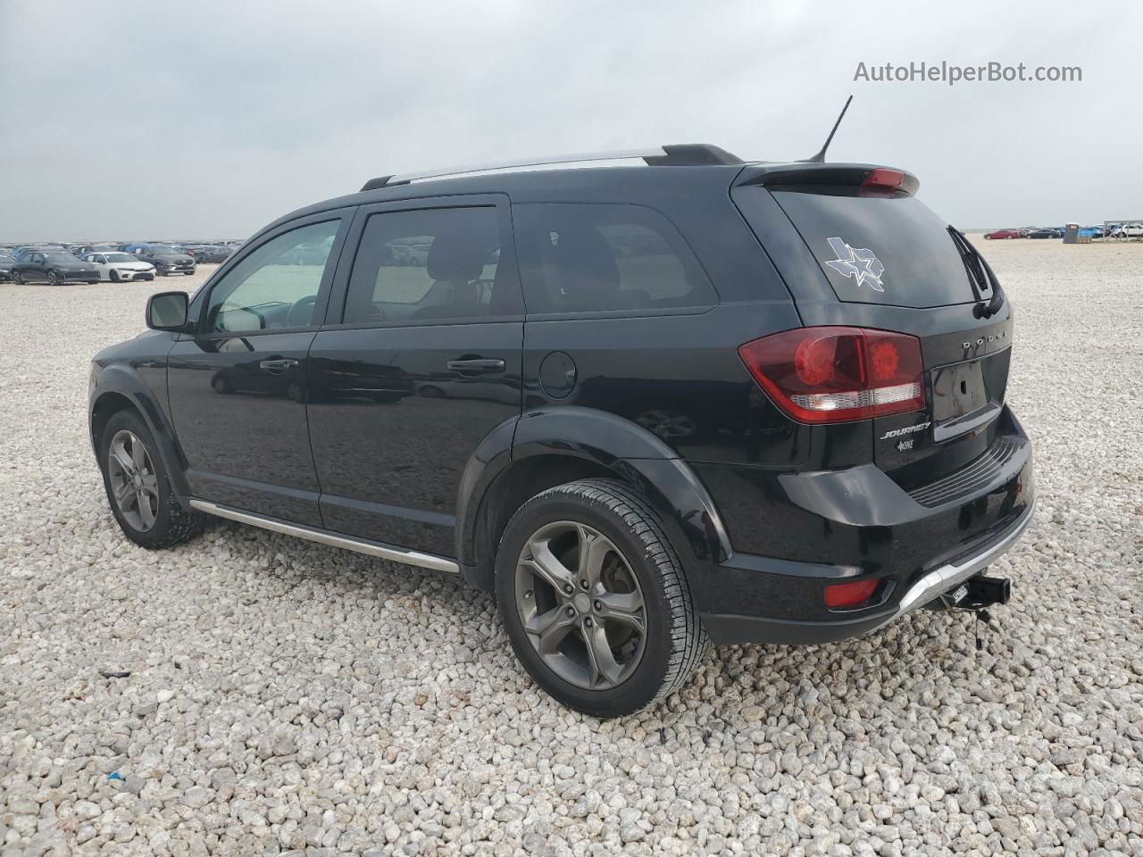 2017 Dodge Journey Crossroad Black vin: 3C4PDCGB0HT708548