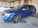 2015 Dodge Journey Crossroad Blue vin: 3C4PDCGB1FT632481