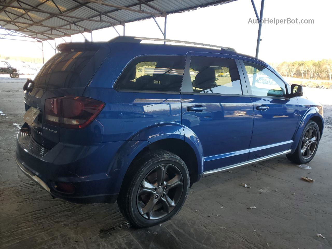 2015 Dodge Journey Crossroad Blue vin: 3C4PDCGB1FT632481