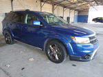 2015 Dodge Journey Crossroad Blue vin: 3C4PDCGB1FT632481