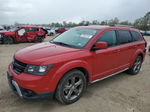 2016 Dodge Journey Crossroad Red vin: 3C4PDCGB1GT148795