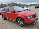 2016 Dodge Journey Crossroad Red vin: 3C4PDCGB1GT148795