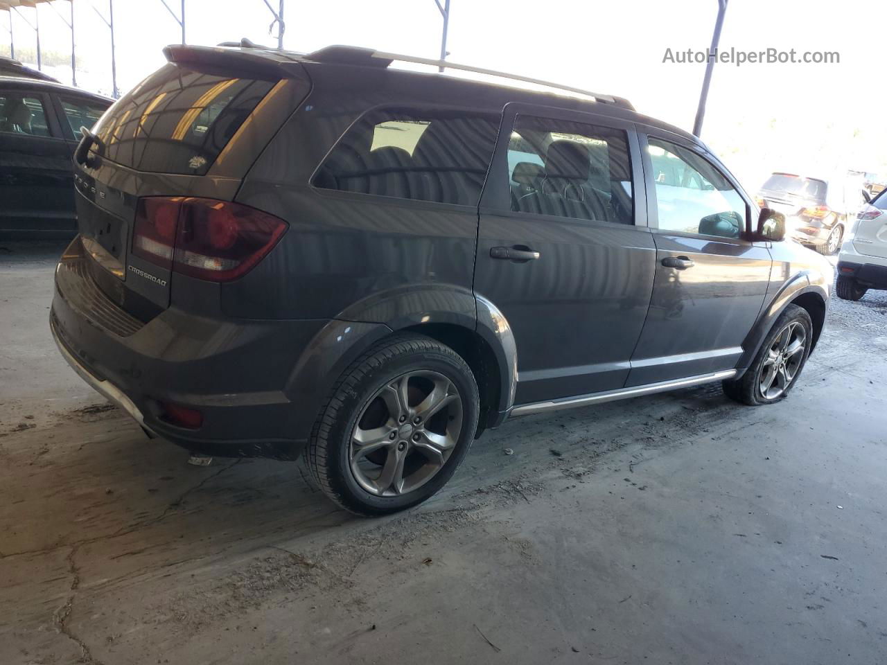 2016 Dodge Journey Crossroad Угольный vin: 3C4PDCGB1GT207179