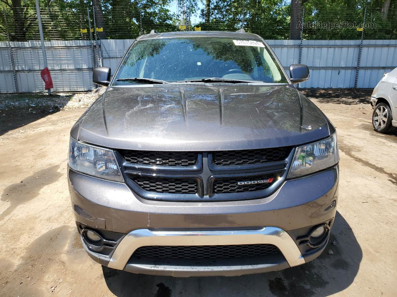 2017 Dodge Journey Crossroad Charcoal vin: 3C4PDCGB1HT538796