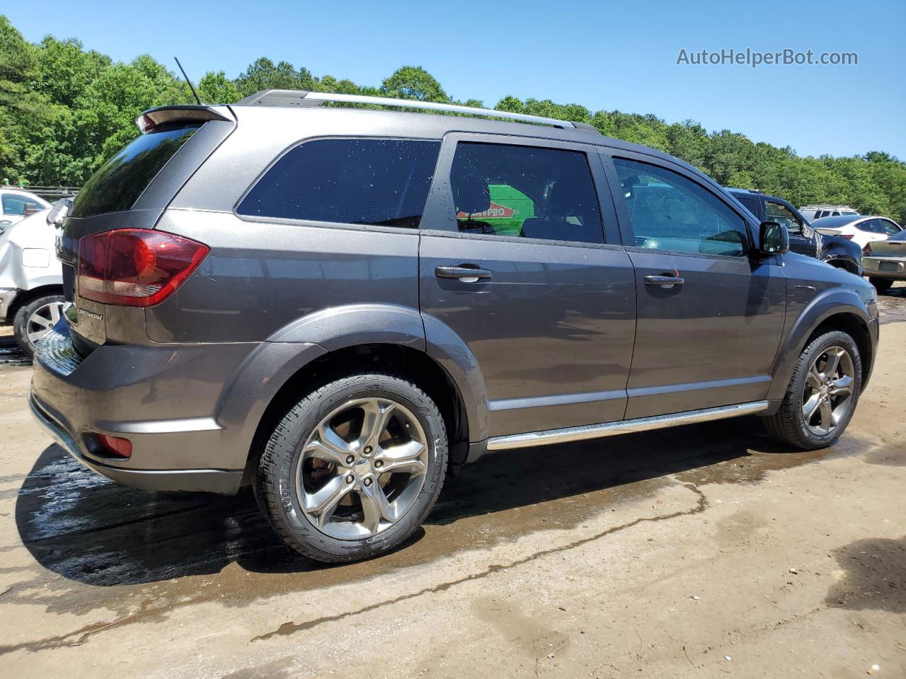 2017 Dodge Journey Crossroad Charcoal vin: 3C4PDCGB1HT538796