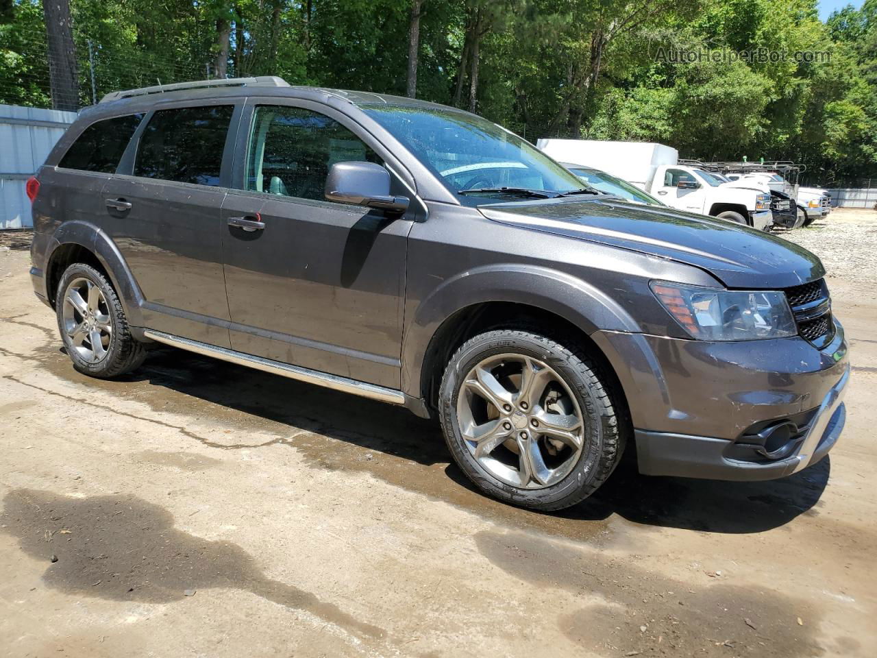 2017 Dodge Journey Crossroad Charcoal vin: 3C4PDCGB1HT538796