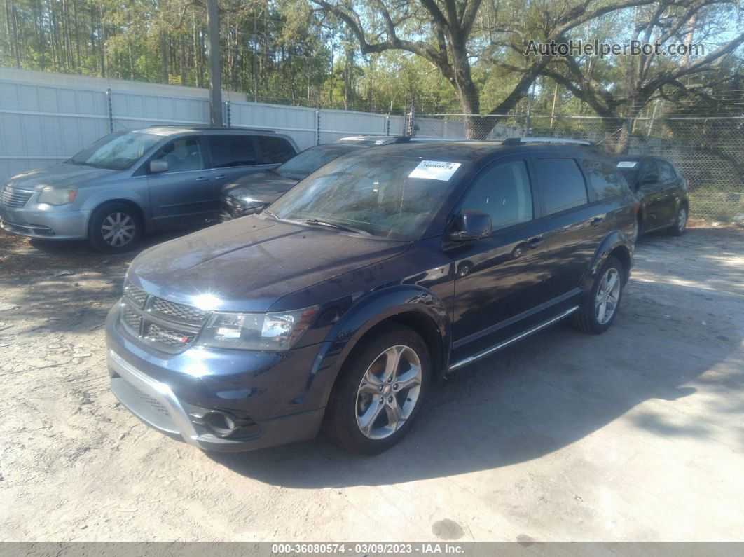 2017 Dodge Journey Crossroad Dark Blue vin: 3C4PDCGB1HT564007