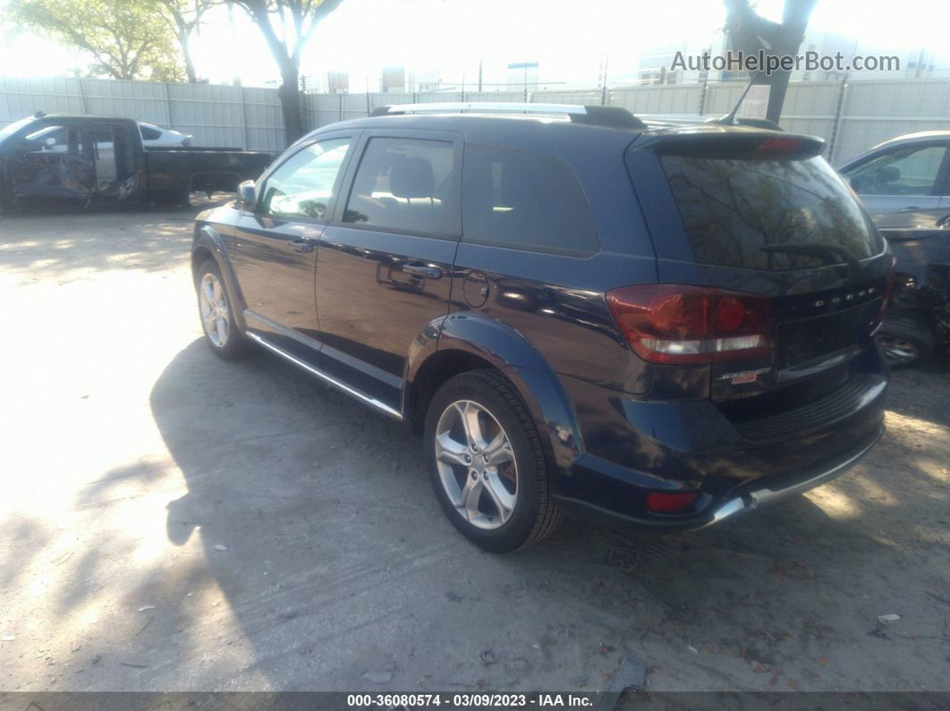 2017 Dodge Journey Crossroad Dark Blue vin: 3C4PDCGB1HT564007