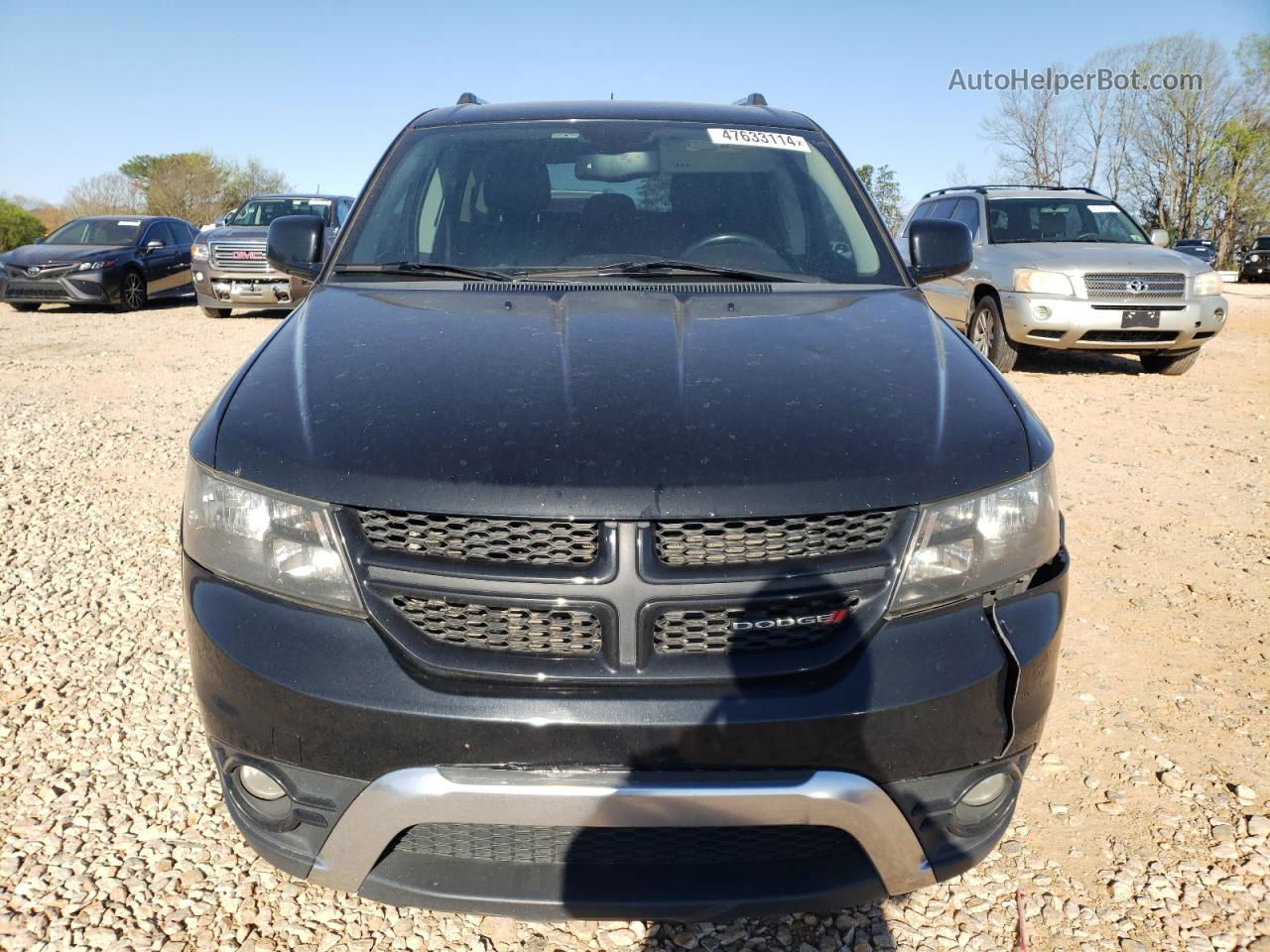 2016 Dodge Journey Crossroad Черный vin: 3C4PDCGB2GT187248