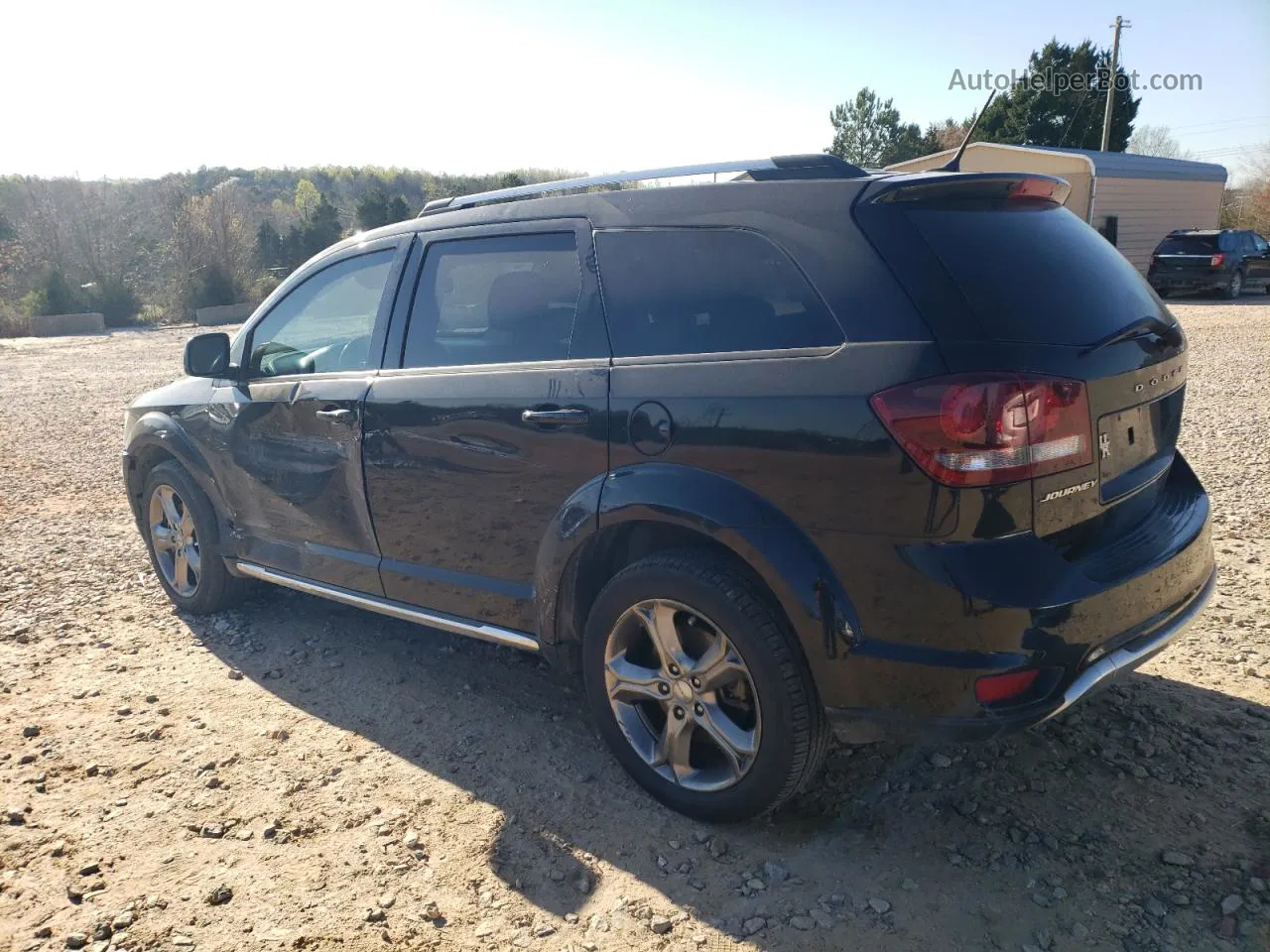 2016 Dodge Journey Crossroad Black vin: 3C4PDCGB2GT187248