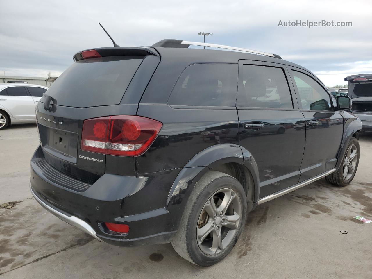 2017 Dodge Journey Crossroad Black vin: 3C4PDCGB2HT702105