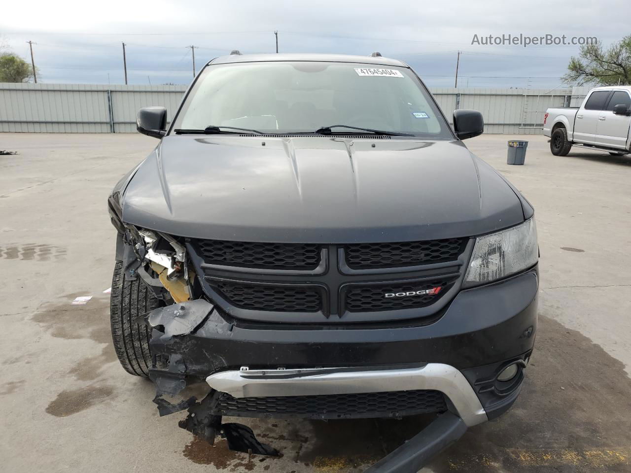 2017 Dodge Journey Crossroad Black vin: 3C4PDCGB2HT702105