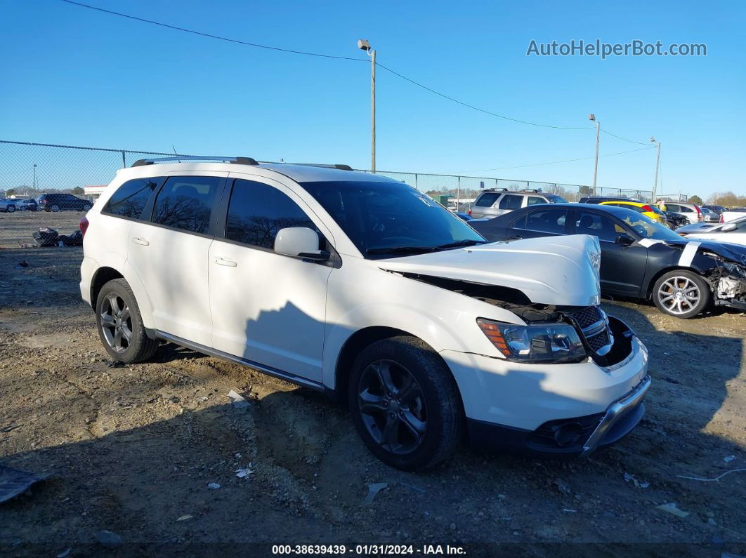 2015 Dodge Journey Crossroad Белый vin: 3C4PDCGB3FT719413