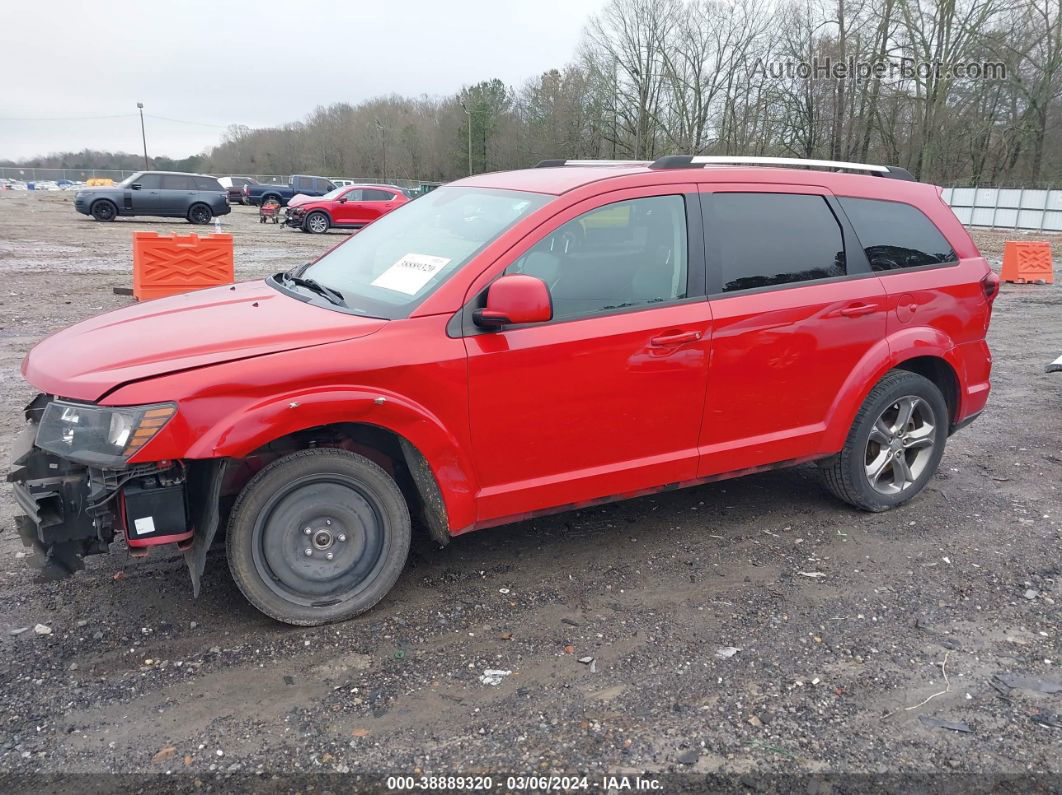 2016 Dodge Journey Crossroad Plus Red vin: 3C4PDCGB3GT187128