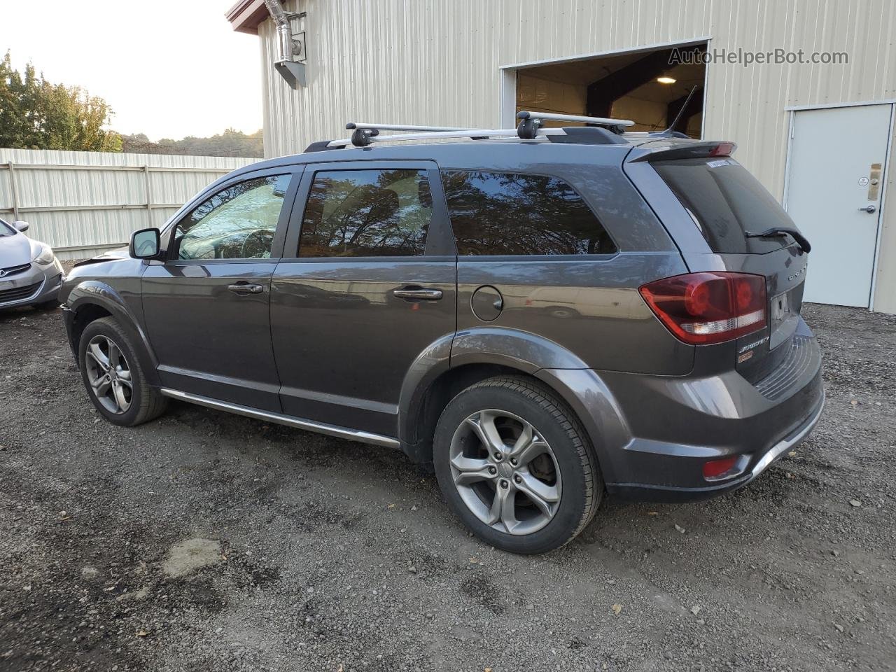 2017 Dodge Journey Crossroad Charcoal vin: 3C4PDCGB3HT529307