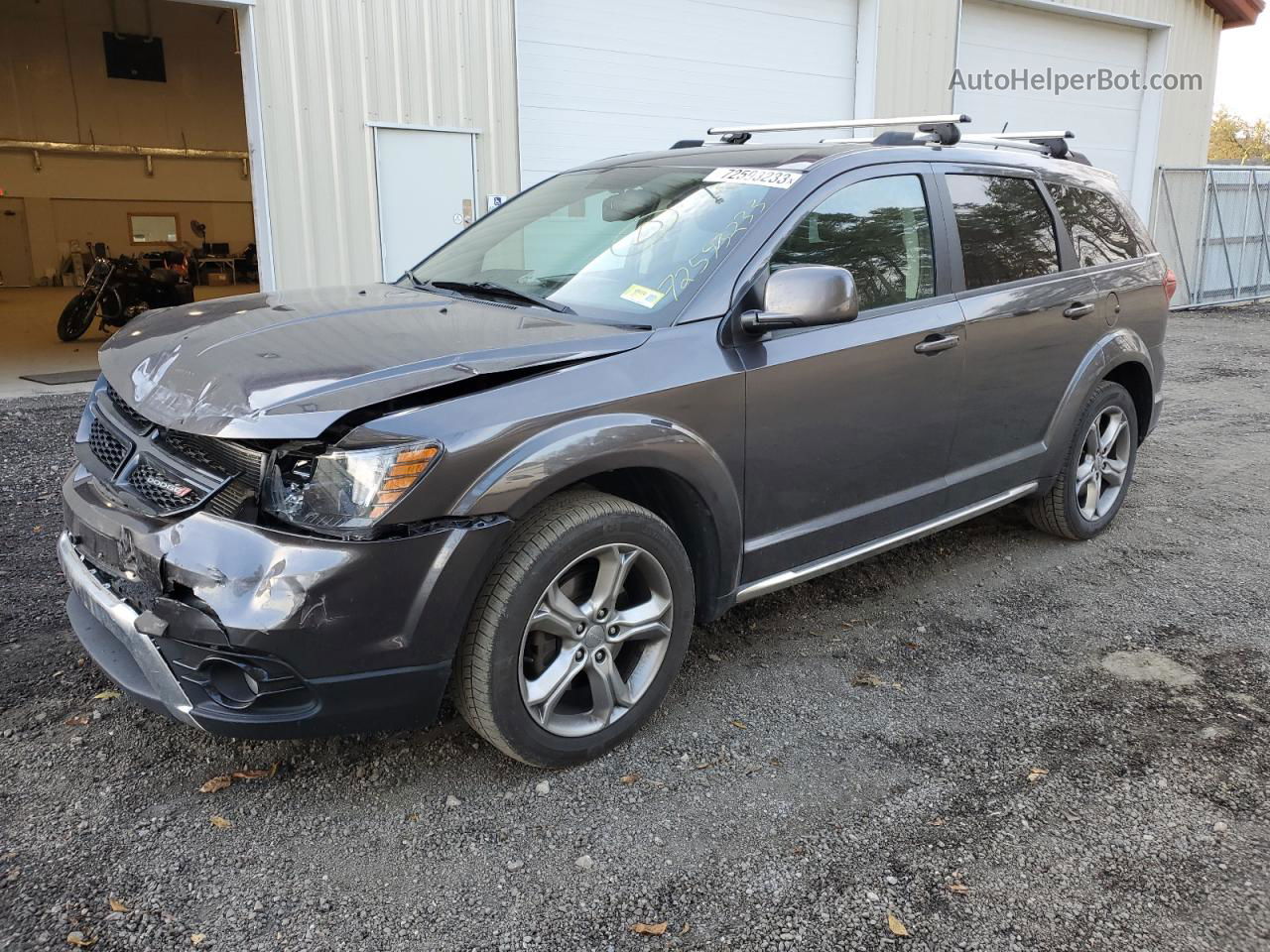 2017 Dodge Journey Crossroad Charcoal vin: 3C4PDCGB3HT529307