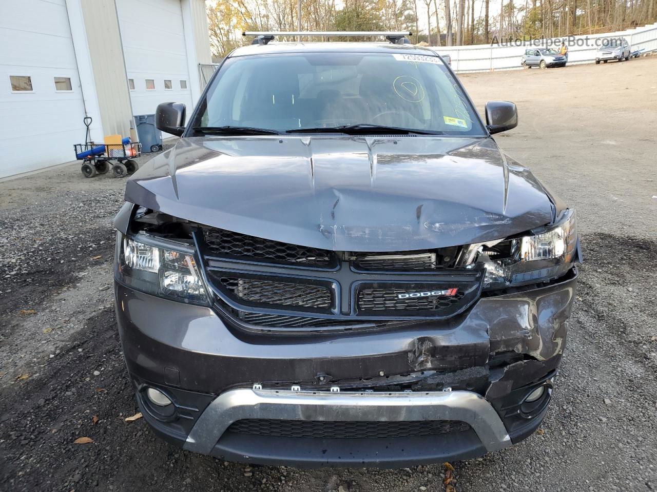 2017 Dodge Journey Crossroad Charcoal vin: 3C4PDCGB3HT529307